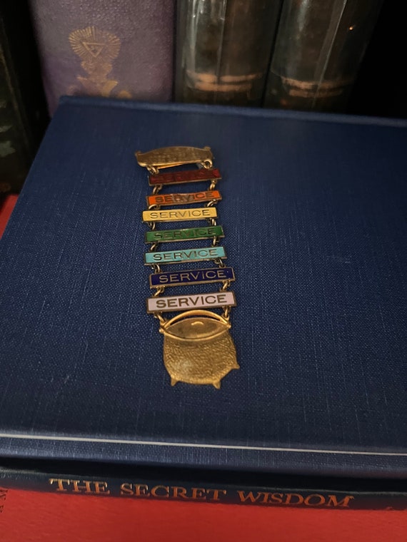 Merit Order of the Rainbow Pin - Freemasonry, Sec… - image 3
