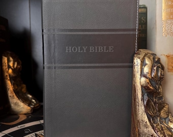 The Holy Bible NKJV LeatherTouch- Old New Testament Genesis Exodus Biblical Jewish Scriptures Chritianity Deluxe Brown Personal Travel