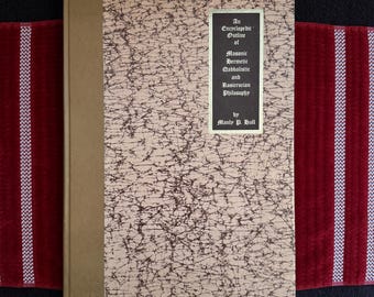 The Secret Teachings of Alls Ages, by Manly P Hall *1975 Signed* - Occult Encyclopedia Rosicrucian Freemasonry AMORC Hermeticism Theosophy