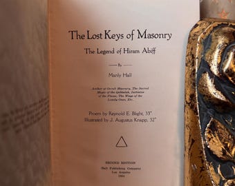 メイソンリーの失われた鍵、マンリー・P・ホール、1924年、第2版