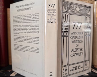 777 och andra kabbalistiska skrifter av Aleister Crowley - Ockult hög magi Metafysisk ritual Esoterisk alkemi Hermetism Crowley