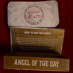Minicartas del Ángel del Día - Magia Enoquiana Angélica para Principiantes Espiritualidad de la Nueva Era Metafísica Ocultismo Alquimia Hermetismo Astrología