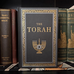 The Torah - Old Testament Genesis Exodus Biblical Jewish Scriptures Chritianity Deluxe Hardcover