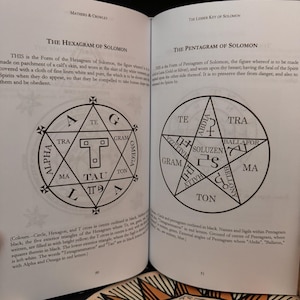 The Lesser Key of Solomon Goetia, The Book of Evil Spirits - Goetia Black Magic Witchcraft Druid Enochian Golden Dawn Hermeticism Paganism
