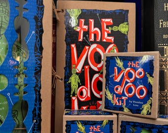 Voodoo Kit - Book Included Hoodoo Doll Superstition Occult Seance Witchcraft Pagan Druid Enochian Golden Dawn Esotericism Thelema OTO