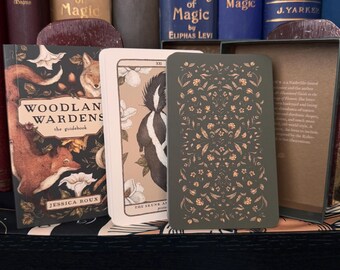 Woodland Wardens Oracle Cards Deck - Tarot Cards for Beginners New Age Spirituality Metaphysics Books Occult Alchemy Hermetic Astrology