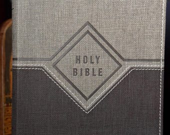 The Holy Bible NIV Leathersoft - Old New Testament Genesis Exodus Biblical Jewish Scriptures Chritianity Deluxe Brown Personal Travel