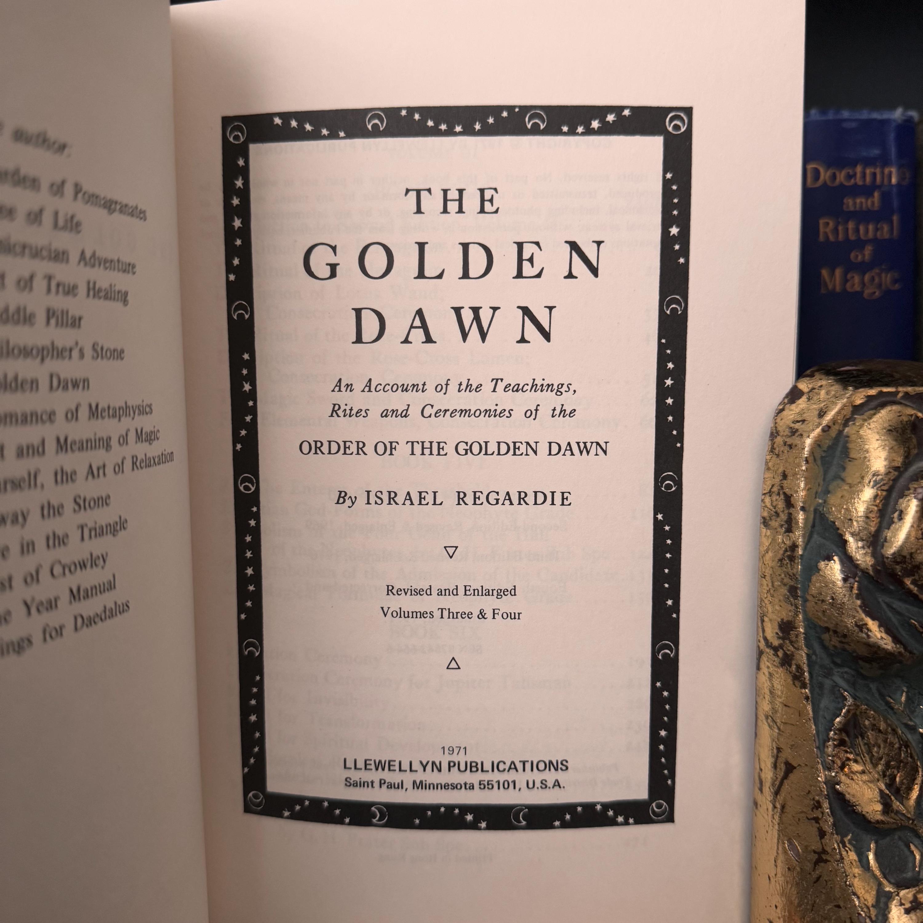 The Golden Dawn Complete by Israel Regardie - Occult Hermeticism