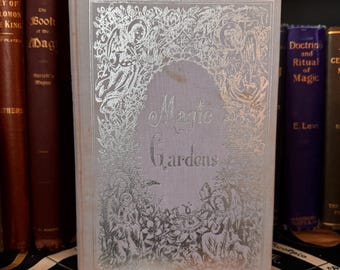 Jardines mágicos, de Mabel Corinne Heline (1965, Firmado) Teosofía Libros Ocultos Metafísica Nueva Era Espiritualidad Blavatsky Rudolf Steiner AMORC