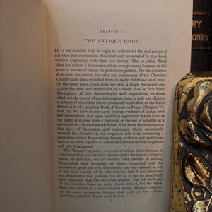 Den sataniska mässan, H T F Rhodes - Gnostisk ockult häxkonst Kabbalah Enokisk magi Hednisk judisk mysticism Hermeticism Demonologi Esoterisk bild 6
