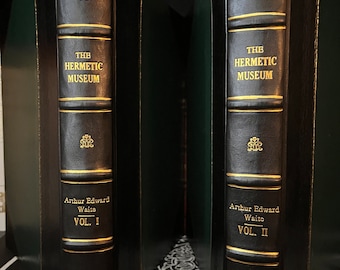 The Hermetic Museum Vol 1 & 2, by A.E. Waite - Hermeticism, Corpus Hermeticum, Theosophy, Rosicrucian, Freemasonry, Occult Books, New Age