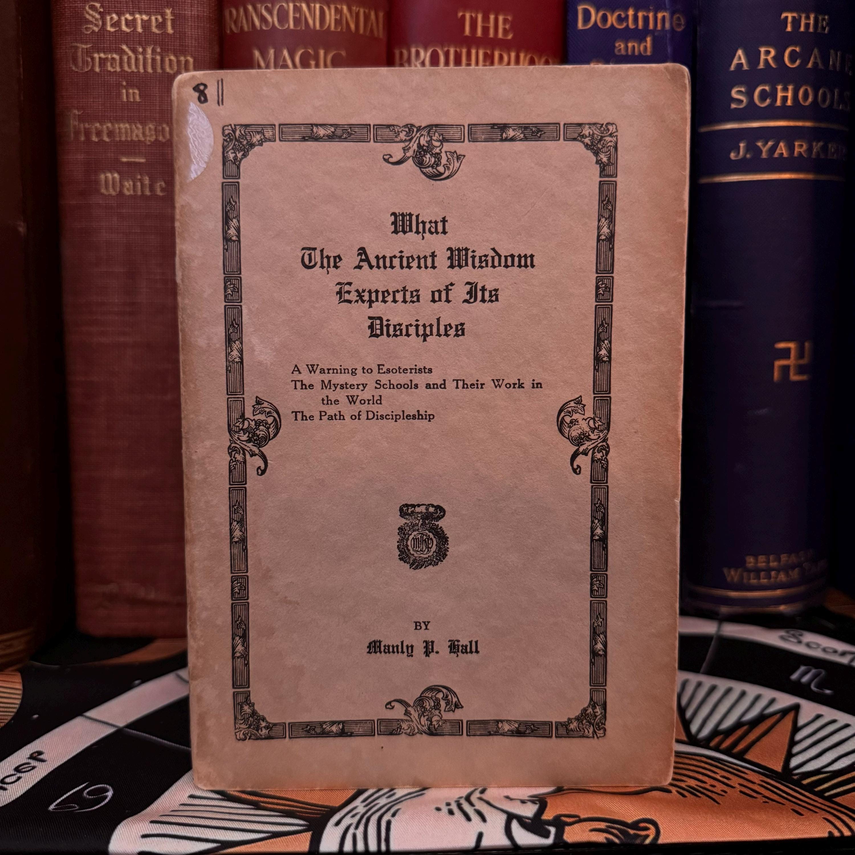 古代の叡智の弟子であるマンリー・P・ホールのエキスパート - ニュー