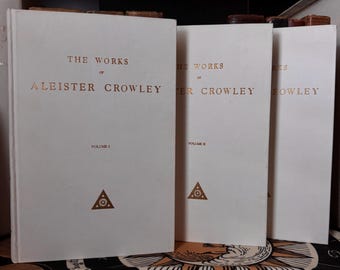 Gesammelte Werke von Aleister Crowley Yogi Veröffentlichung Gesellschaft Ockult Hermetik Esoterik Goldene Morgenröte OTO Alchemie Philosophie