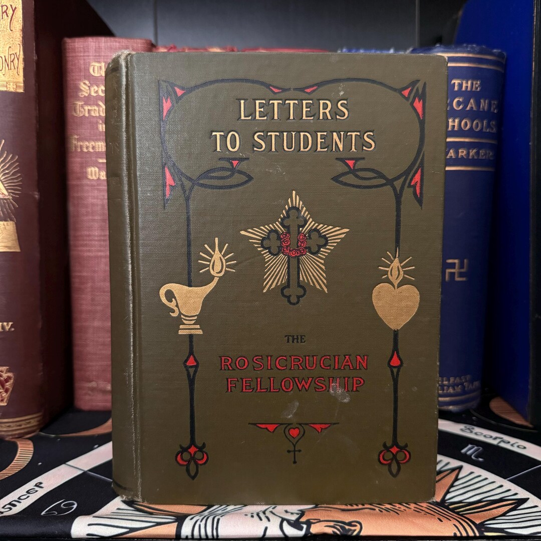 Letters to My Students, Max Heindel (1925) Scarce Occult Freemasonry ...