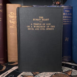 The Human Heart, L W de Laurence 1935 - Selten Okkult Esoterisch Metaphysisch Hexerei Kabbalah Henochian Magick Pagan Jüdische Mystik