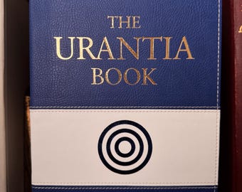 The URANTIA Book Blue Leather Deluxe Conplete - Spirituality Creationist Esoteric Study Metaphysics Cosmogenesis Adam & Eve Story