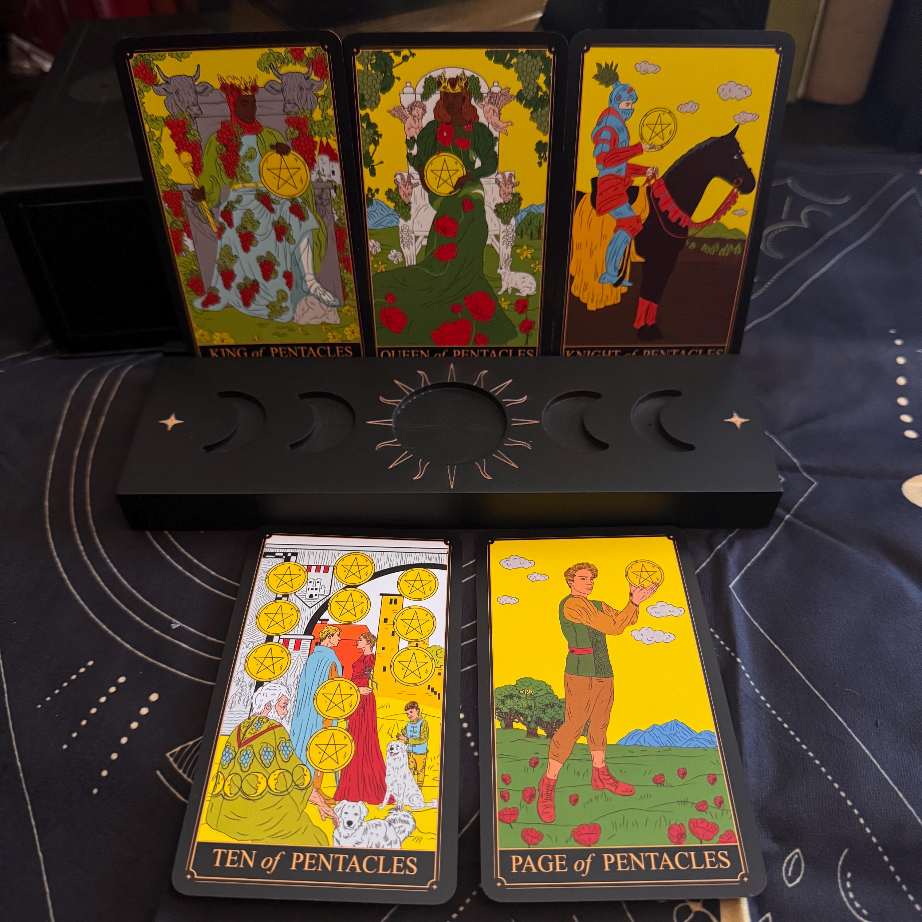 Golden Rider Waite Tarot Box Set Deck - Tarot Cards for Beginners New Age Spirituality Metaphysics Books Occult Alchemy Hermetic Astrology