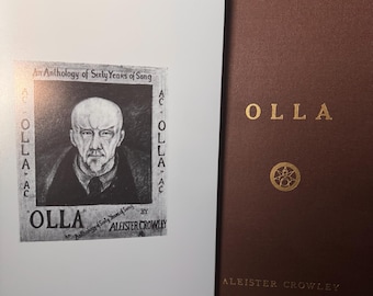 Olla, Aleister Crowley 1946 Limited First Edition Occult Hermetic Esoteric Golden Dawn OTO Alchemy Philosophy