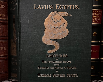 Lavius Egyptus, Temple of The Oracle of Dodona - Extremely Rare Find, Theosophy, New Age, Esoteric, Hermeticism, Ascended Masters, Occult