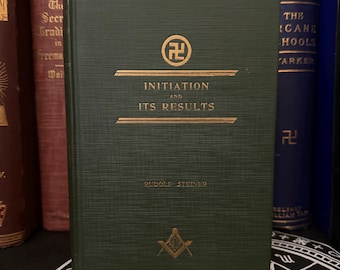 INITIATION & ITS RESULTS, Rudolf Steiner - Scarce New Age Spirituality Occult Atlantis Shasta Freemasonry Rosicrucian Metaphysics Theosophy