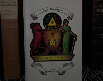 Wróżenie z Tarota, Równonoc, Aleister Crowley **Broszura** (1981) - Thelema, Okultyzm, New Age, Złoty Świt, Crowley, OTO, Hermetyzm