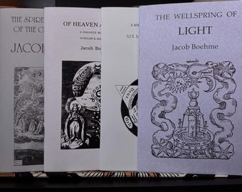 John Dee Pamphlet Set of 4 Occult Hermetic Ancient Pagan Temple Grand Grimoire Esoteric Alchemy Philosophy