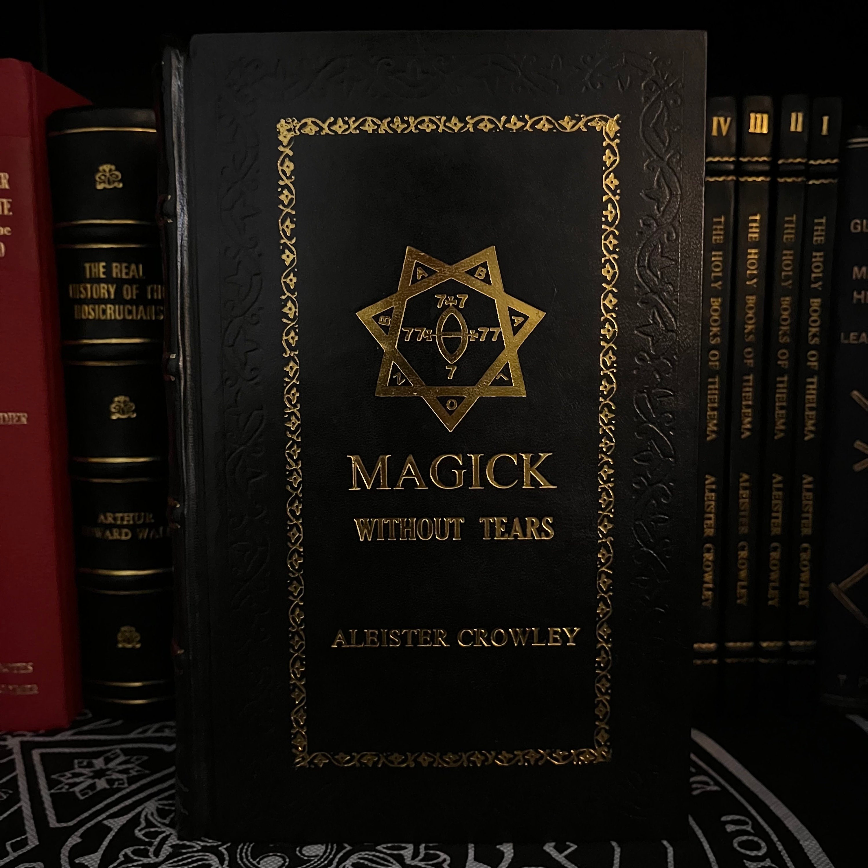 Magick Without Tears, by Aleister Crowley Occult Facsimile, Black Magic, Enochian Magic, Thelema, Gnostic, OTO, Golden Dawn, Handcrafted - Etsy Magick Without Tears, by Aleister Crowley Occult Facsimile, Black Magic, Enochian Magic, Thelema, Gnostic, OTO, Golden Dawn, Handcrafted - Etsy
