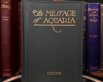 Die Botschaft des Wassermanns, für Homer Curtiss (1923) - Esoterische Okkulte Bücher Metaphysik New Age Spiritualität Atlantis Lemuria Hermetik AMORC