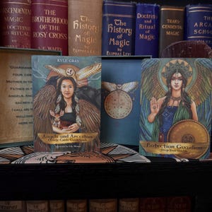 Mazzo di carte dell'oracolo degli angeli e degli antenati - Tarocchi per principianti New Age Spiritualità Metafisica Libri Occulto Alchimia Ermetica Astrologia