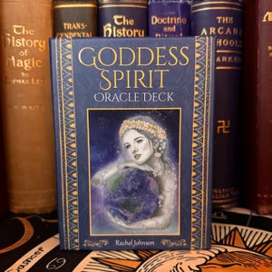 Baraja de cartas del oráculo de la diosa espiritual: cartas del tarot para principiantes, espiritualidad de la nueva era, metafísica, libros, ocultismo, alquimia, hermetismo, zodíaco, astrología