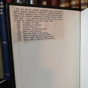 Cosmic Alchemy, by C. C. Zain & Brotherhood of Light - Rare Occult Books, New Age, Spirituality, Freemasonry, AMORC, Neophyte, OTO, Steiner image 6