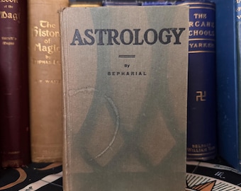 Astrology, Sepharial - Vintage Beginner Esoteric Astrology Books New Age Spirituality Metaphysics Alchemy Hermeticism Zodiac Occult Books