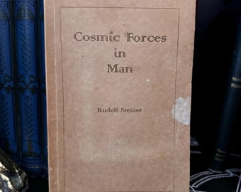 ルドルフ・シュタイナー関連本洋書 人間の中の宇宙の力、ルドルフ・シュタイナー - オカルト本 ヘルメス