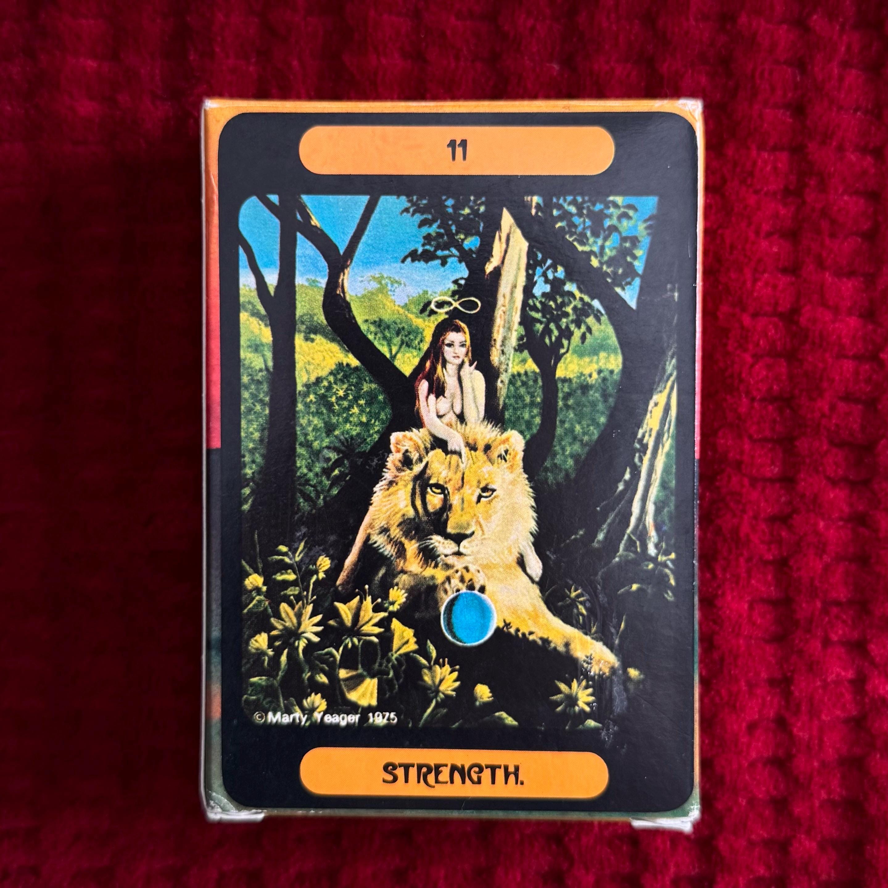 Yeager Tarot of Meditation Complete Vintage Tarot Cards