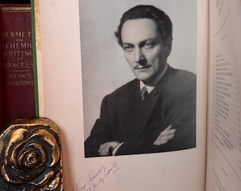 The Pheonix, Manly P Hall 1/1000 Signed Limited Ed Rosicrucian Occult Freemasonry Esoteric Hermetic Temple Luxor Secret Societies Illuminati