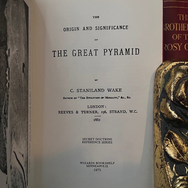 The Origin & Significance of the Great Pyramid, by C. Staniland Wake ...
