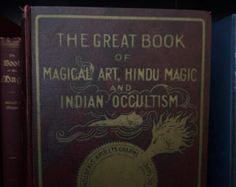 Great Book of Magical Art Hindu Magic and India Occultism, L W de Laurence - Occult Esoteric Metaphysics Talismanic Pagan Witchcraft Books