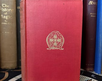 Magi Vit och Svart, Franz Hartmann 1938 - Ockult Hermetisk Magi Spiritualism Häxkonst Kabbalah Talisman Monad Tempel Hednisk Mysticism