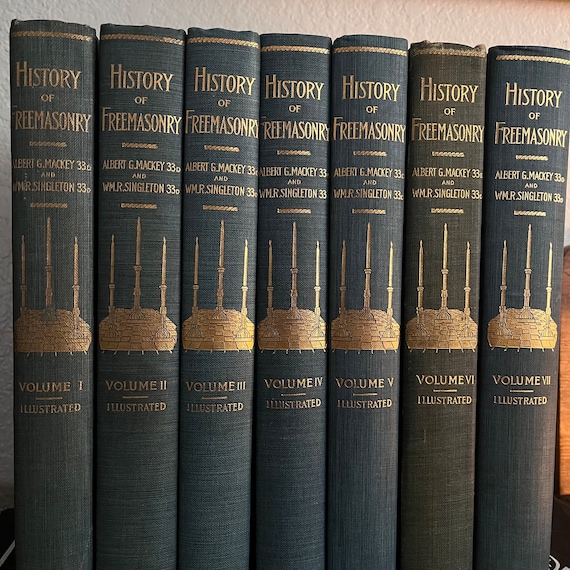 洋書 History of Freemasonry by Mackey (7 vol) The History Of Freemasonry Vol. VII: Mackey, Albert G