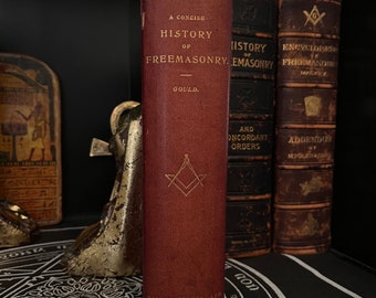 フリーメイソン過去マスター証明書 1966年 フリーメイソンの記録と象徴的な歴史 1872 - ヴィンテージ