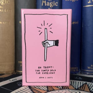 Mazzo di carte dei tarocchi PINK OK - Carte dei tarocchi per donne principianti Wicca New Age Spiritualità Metafisica Libri Occulto Alchimia Ermetica Astrologia