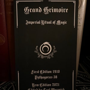Grand Grimoire Imperial Ritual of Magic - Occult Book, Goetia, Black Magic, Witchcraft, Pagan, Druidism, OTO, Enochian Magic, Golden Dawn