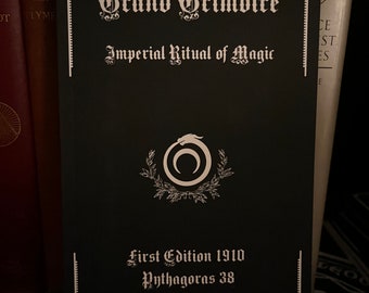 Grand Grimoire Imperial Ritual of Magic - Occult Book, Goetia, Black Magic, Witchcraft, Pagan, Druidism, OTO, Enochian Magic, Golden Dawn