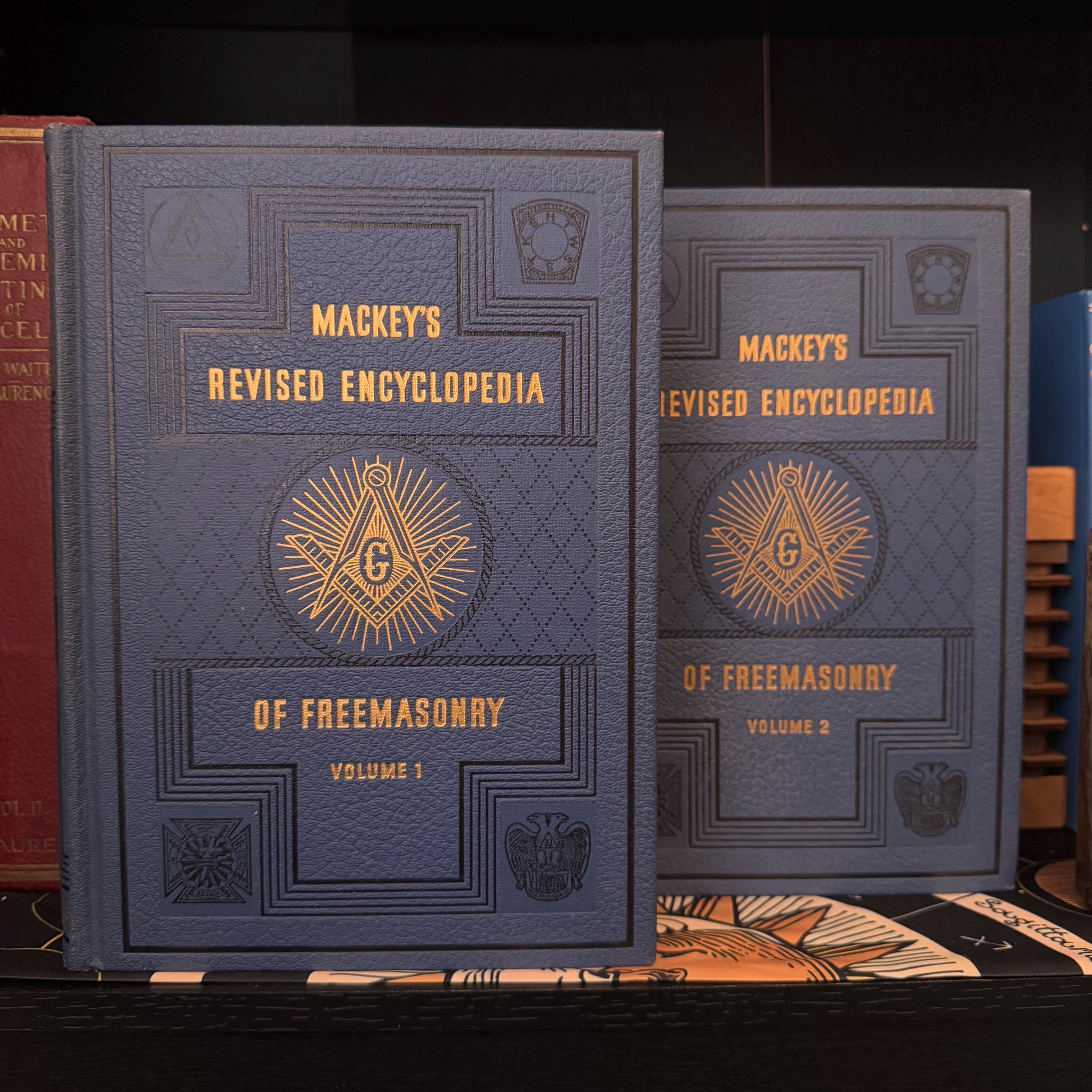 Encyclopedia of Freemasonry, Albert G Mackey Vol 1 & 2 (1929