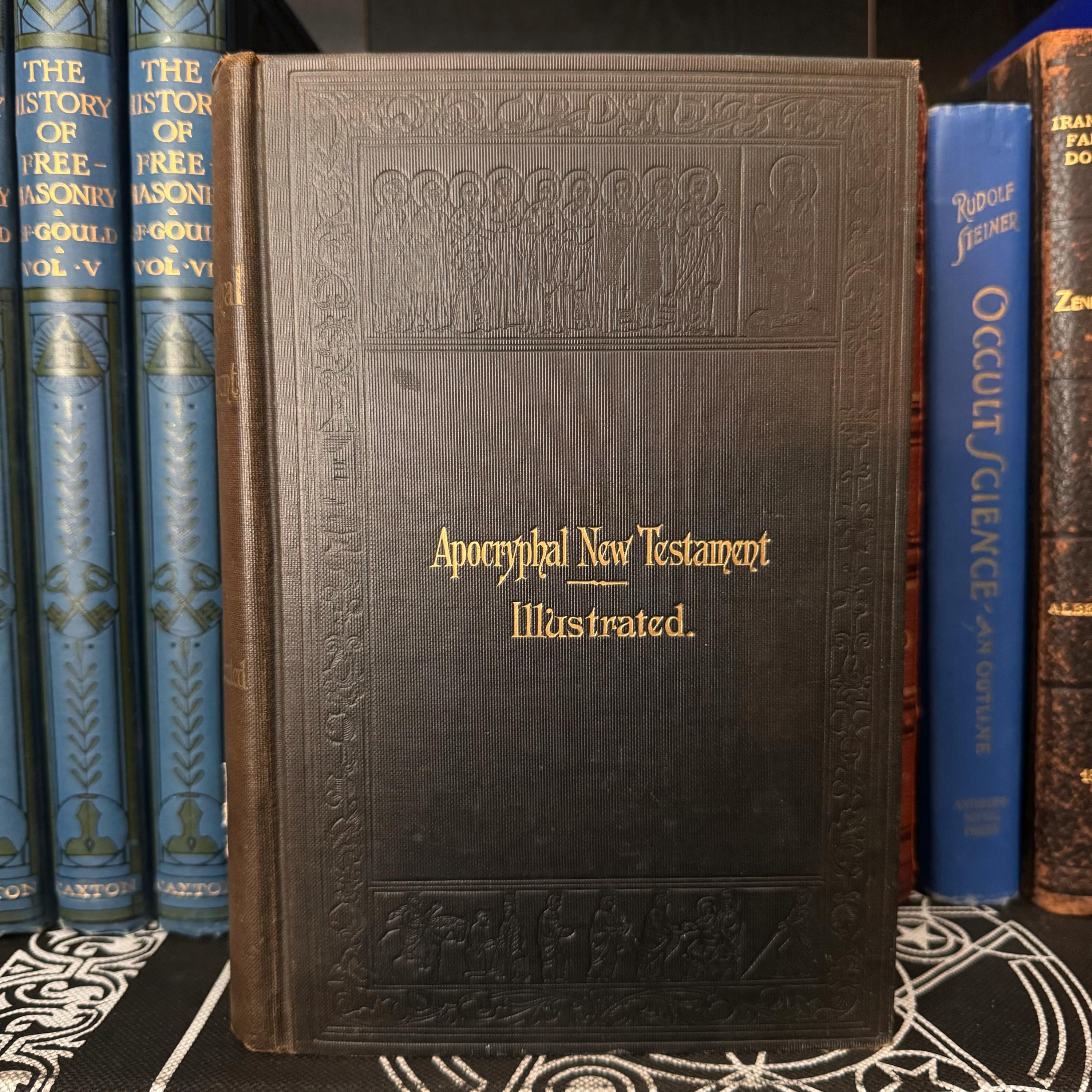 聖書　フリーメーソン 古書 1901 外典 新約聖書 聖書 失われた福音書 グノーシス主義 イルミナティ