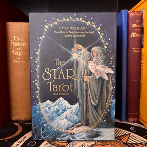 Le jeu de cartes Tarot étoile et le coffret - outils divinatoires Hermétisme Métaphysique Occulte Nouvel Âge Spiritualité Prédire la bonne aventure Astral Akashique