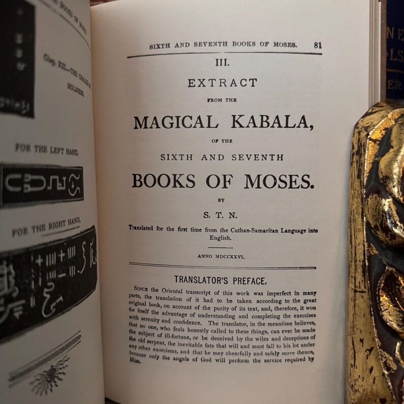 The Sixth and Seventh Book of Moses, L W de Laurence - Occult Books Spiritualism Witchcraft Kabbalah Enochian Magick Pagan Voodoo Mysticism image 8