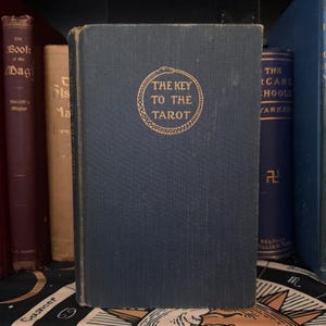 The Key to the Tarot, L W de Laurence - Vintage Occult Esoteric Metaphysics Enochian Talismanic Pagan Hoodoo Voodoo Witchcraft Grimoire Book