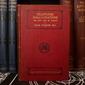 Telepathische Halluzination - Seltene Okkulte Bücher Mesmerismus Buch Hermetischer Tempel Ghostologie Astrologie Wahrsagung New Age Spiritualität Magnetismus