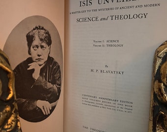 Isis Unveiled by H. P Blavatsky - Theosophical Society, Occult